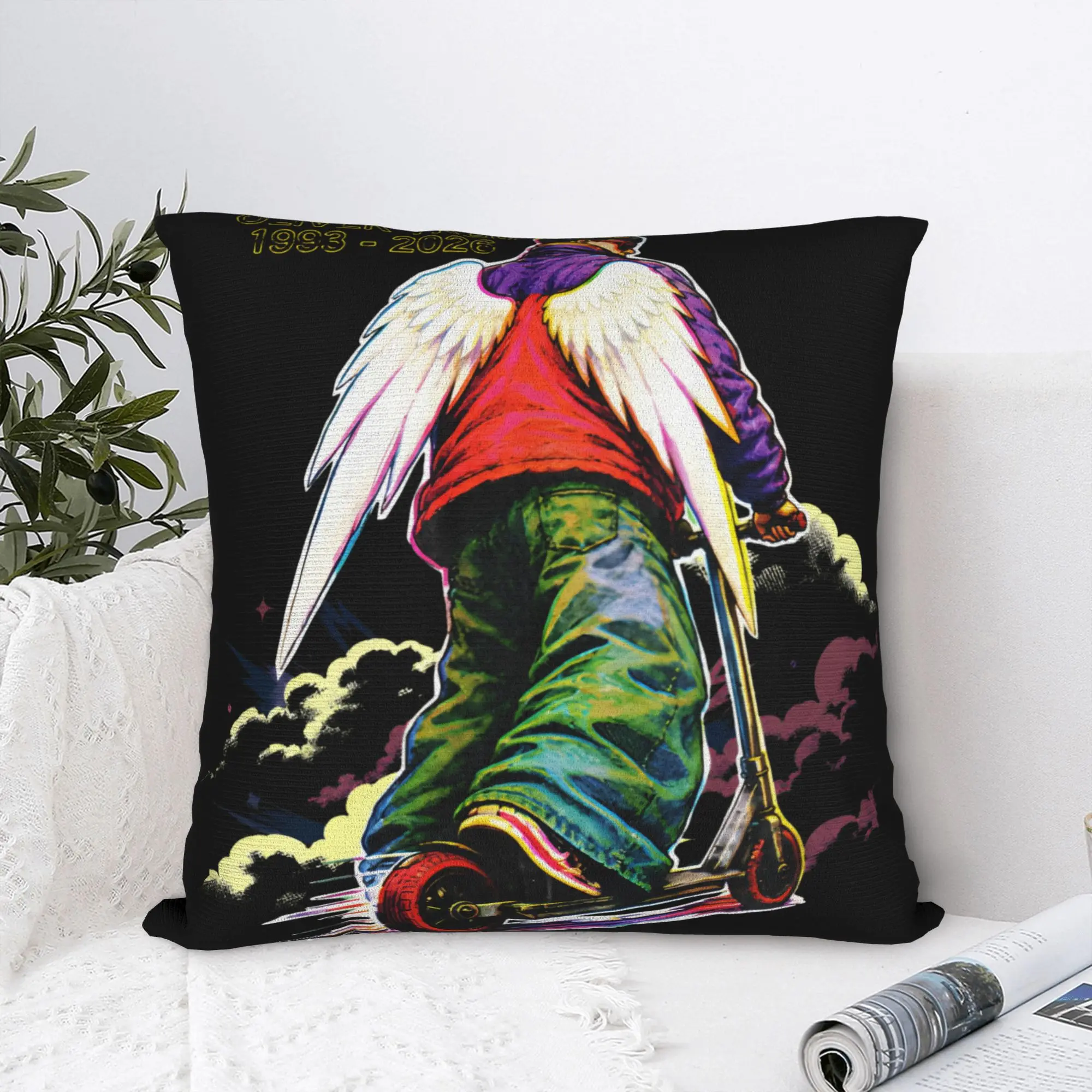 Oliver Tree Rest In Peace 1993 to 2026 Memorial RIP Pillow Case  Soft Pillow Cover Fashion Pillowcases For Living Room Bed Chair