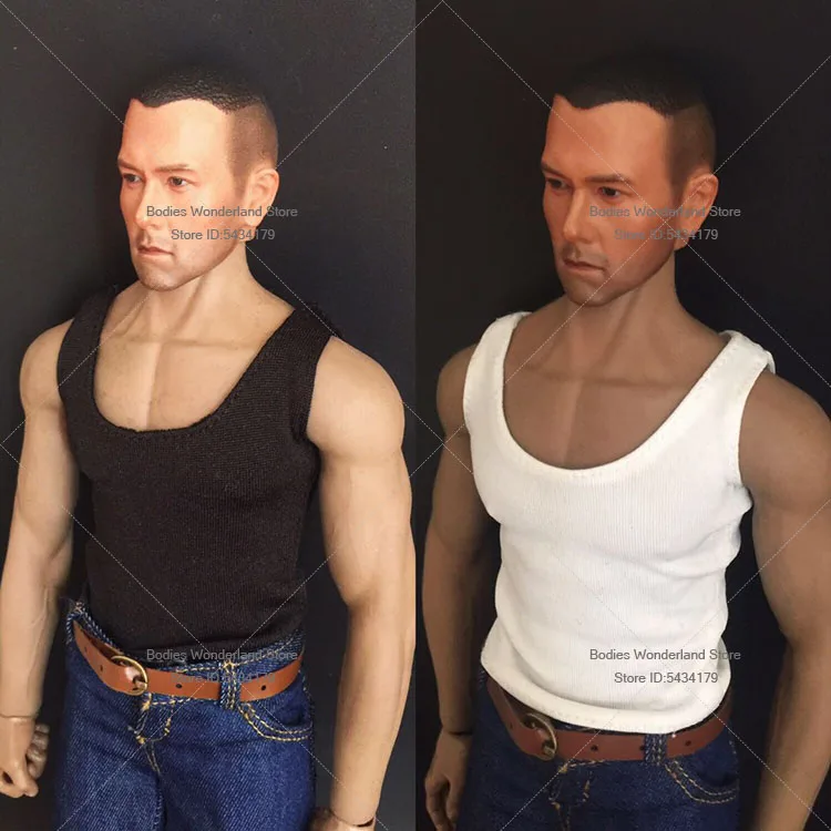 Disponibile scala 1/6 soldato maschio tracolla larga gilet elastico modello vestiti per bambola di azione muscolare da 12 pollici