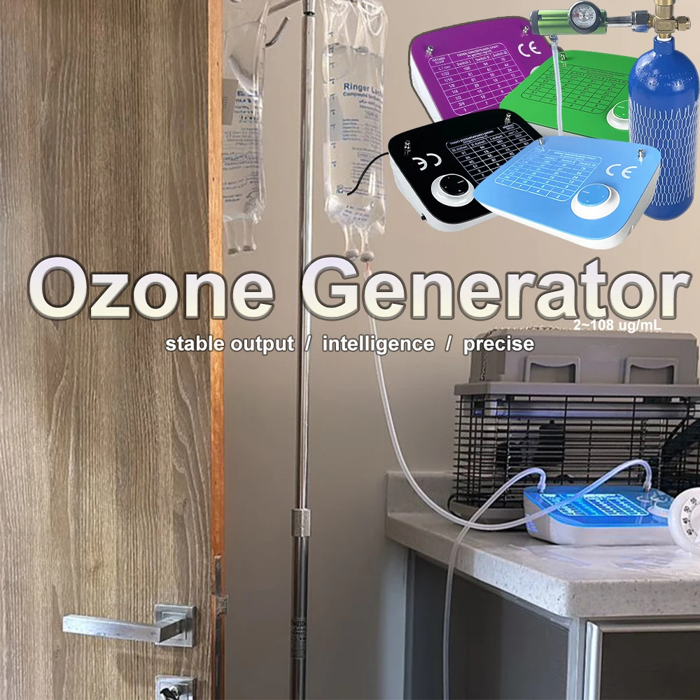 

Advanced Ozone Therapy Device Medical Grade O3 Generator for Clinic and Home Use Blood Treatment Machine Purifier