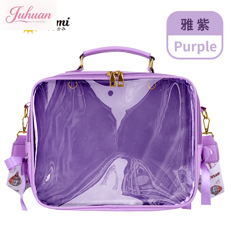 حقيبة أطفال يابانية مقاس 20 سم بسعة كبيرة وحقيبة كتف شفافة وحقيبة ظهر لدمية ob الحلوة للنساء #6