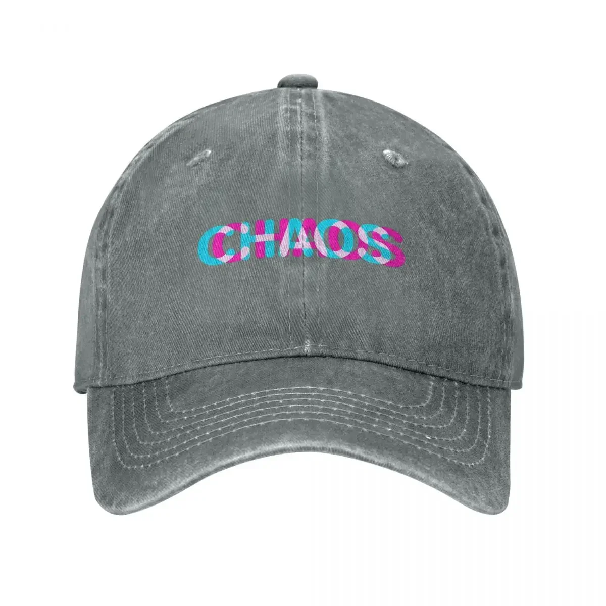 Chaos Baseball Caps Fashion Denim Fabric Hats Outdoor Adjustable Casquette Hip Hop Baseball Cowboy Hat for Unisex