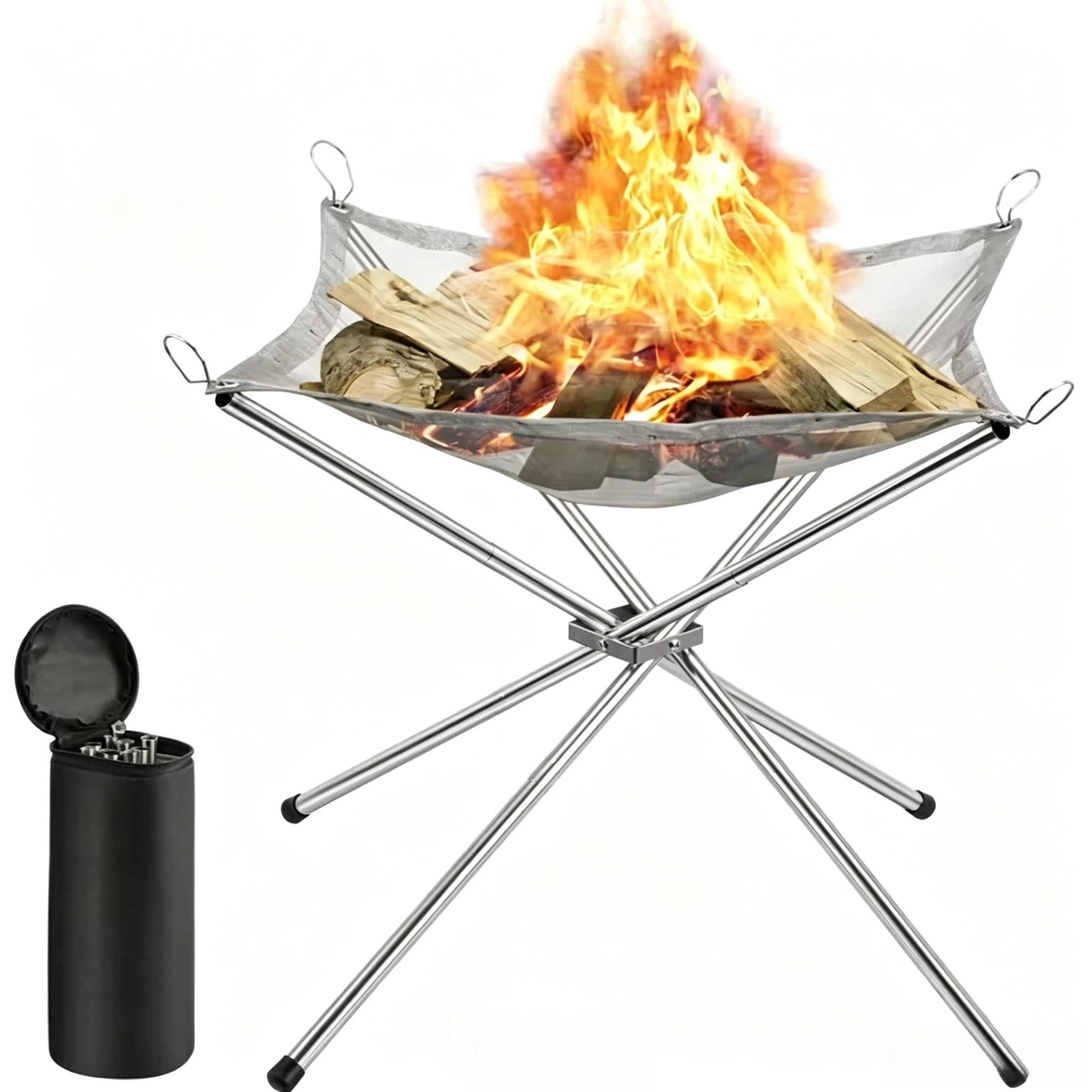 Portable Stainless Steel Campfire Grill Rack