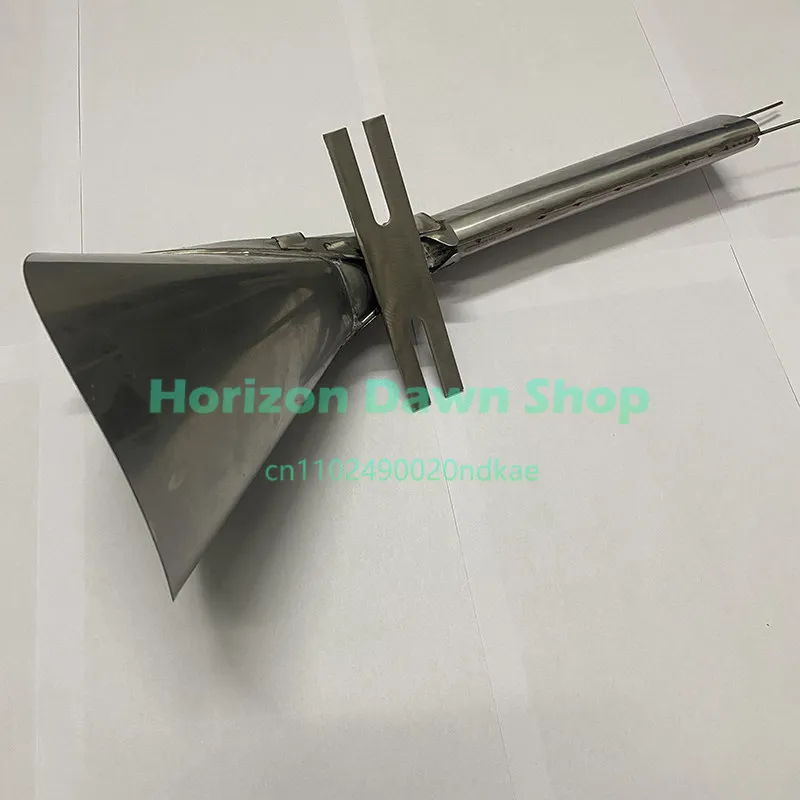 Vertical Packaging Machine Parts Shaper Bag Maker Receiving Hopper Stainless Steel Cutting Hopper