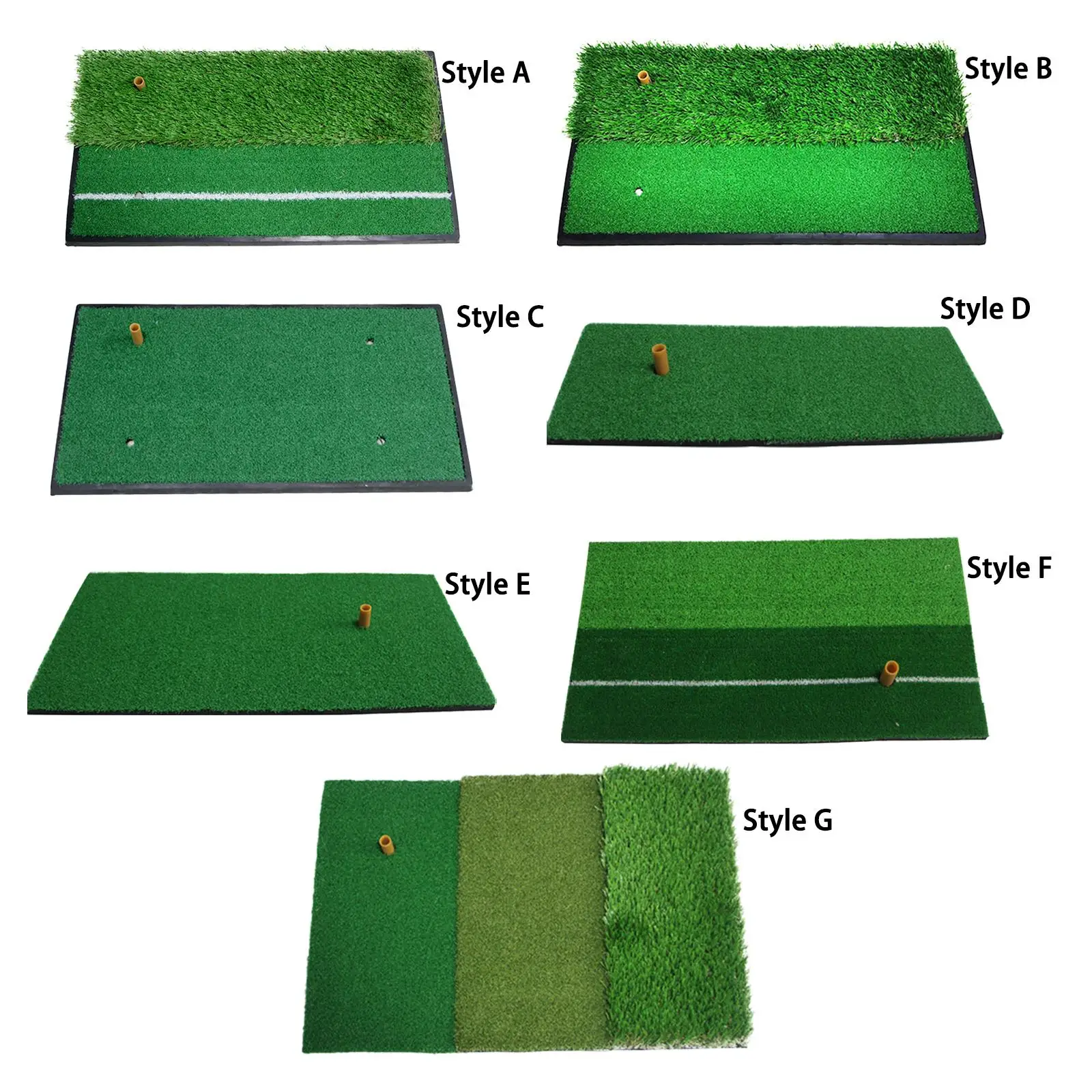 

Golf Hitting Mat Heavy Duty Training Mat Indoor Mat Practice Mat Chipping Mat Portable Home Use Swing Mat Golf Accessories