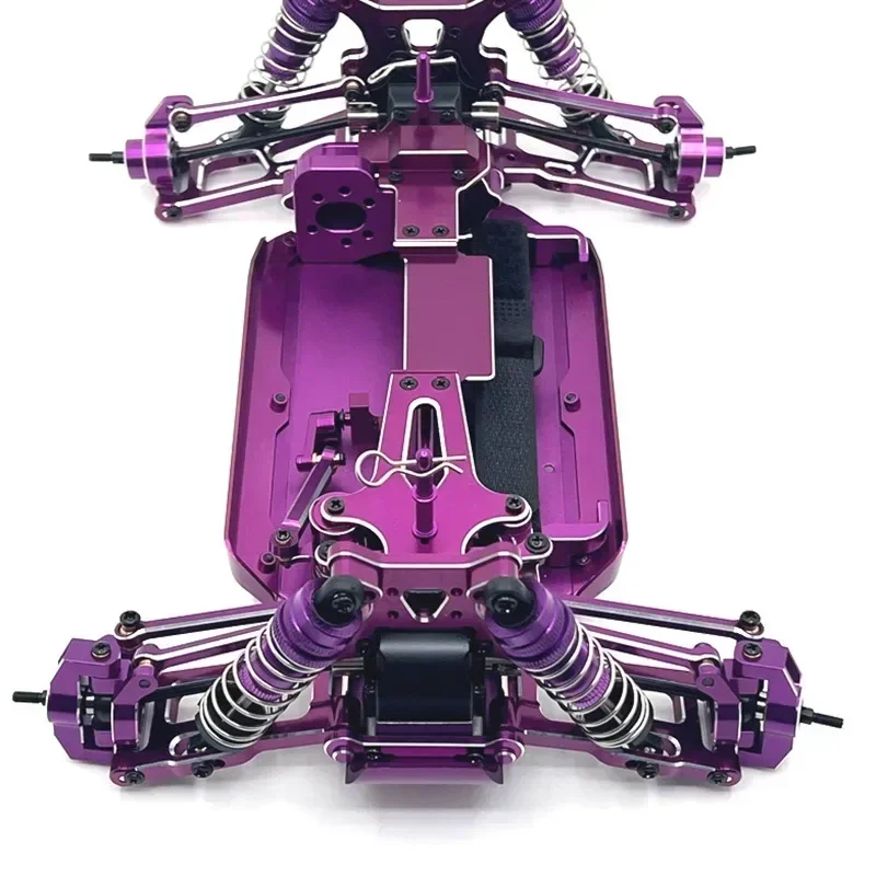 Wltoys 144001 144002 144010 144016 144018 124017-18-19-16 Protector de chasis de Metal protección inferior 1/14 piezas de mejora de coche RC