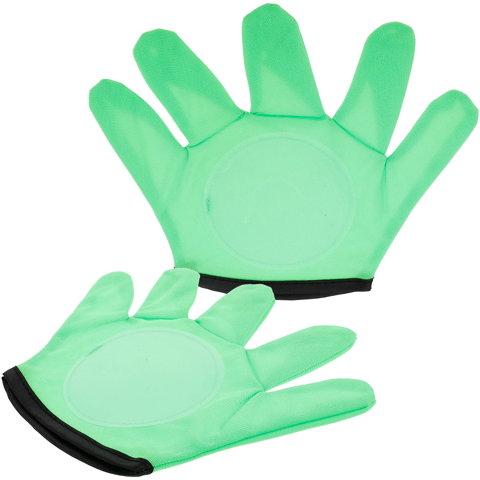 2pcs Sticky Game Gloves Reusable Outdoor Toss Toss Catch Balls Gloves Catch Ball Set For Yard Beach Playground