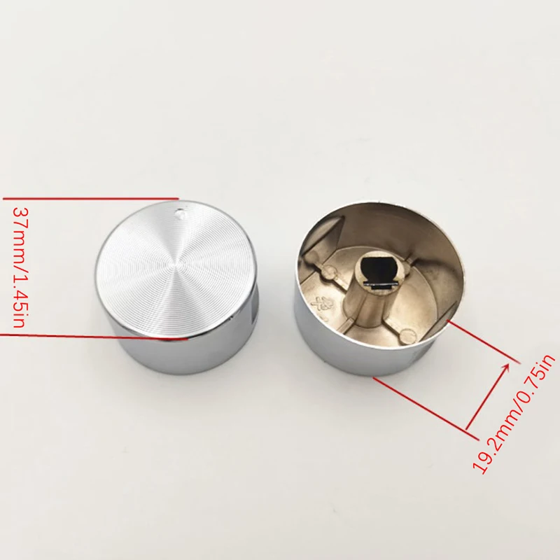 High Quality Alloy Material Rotary Switches Round Knob Gas Stove Burner Oven Kitchen Parts Handles For Gas Stove