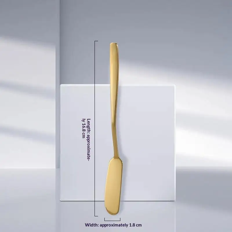 4Pcs Stainless Steel Butter Knife Cheese Spreader Multiuse Butter Shovel Bread Spreader Kitchen Tableware
