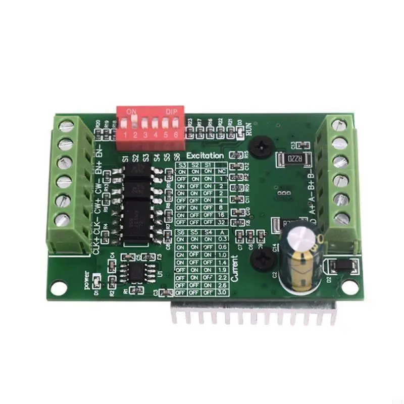 R58F TB6600 3A 10V-35V КОНТРОЛЕР КАНК КПНК, 42/57 Обновление подразделения TB6600 ОДИН ОСИ Гибридный шаговый двигатель