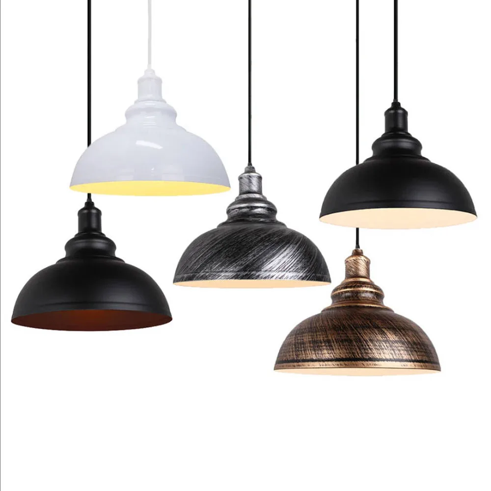 

Retro Industrial Pendant Lights Vintage Loft Pendant Hanging Light Lampshade Decorative Lamps for Home Kitchen Bar Lighting E27