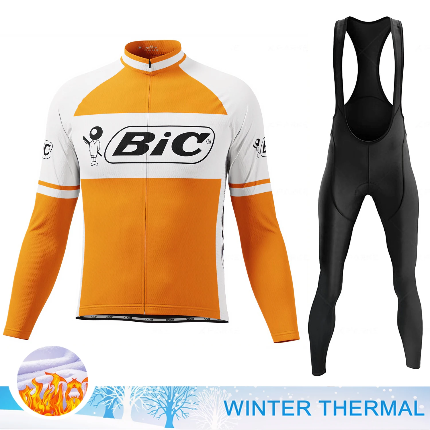

for Men's Bicycle Clothes Man Winter Cycling Set Woman Mtb Winter Set Racing Bike Jersey Thermal Underwear Men Road Bikes Suit