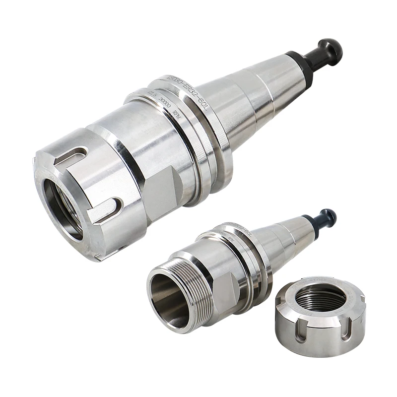 محور دوران ماكينة CNC ، HLTNC BT30 ، حامل أدوات التوازن الديناميكي ، ER16 ER20 ER25 ER32 Nut ، الطول 45 60 70 nc