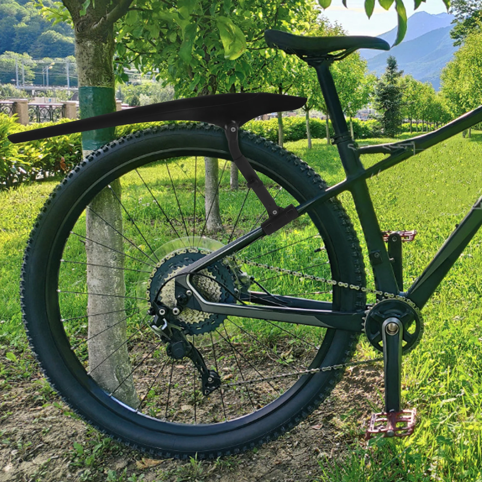 

Front Rear Mud Guards Bicycle Mudguard Adjustable Universal For Road Mountain Bike Splash Guard Dirt Water