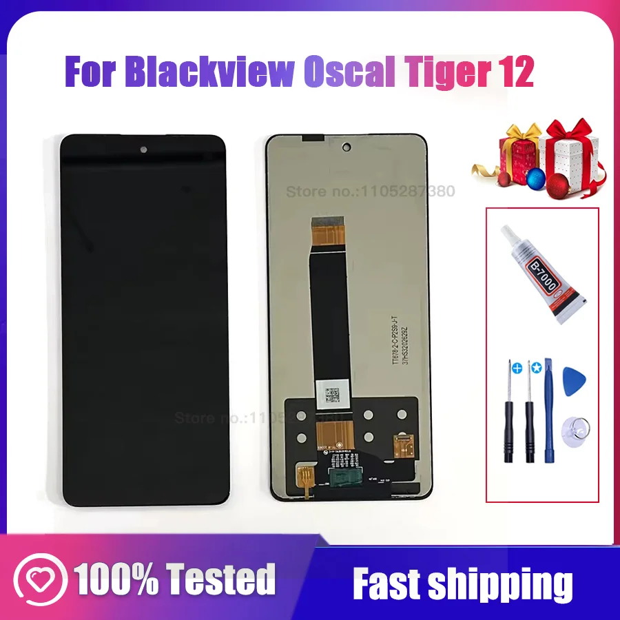 6.78'' Original For Blackview Oscal Tiger 12 LCD Display and Touch Screen Digitizer Assembly Repair Parts Tested