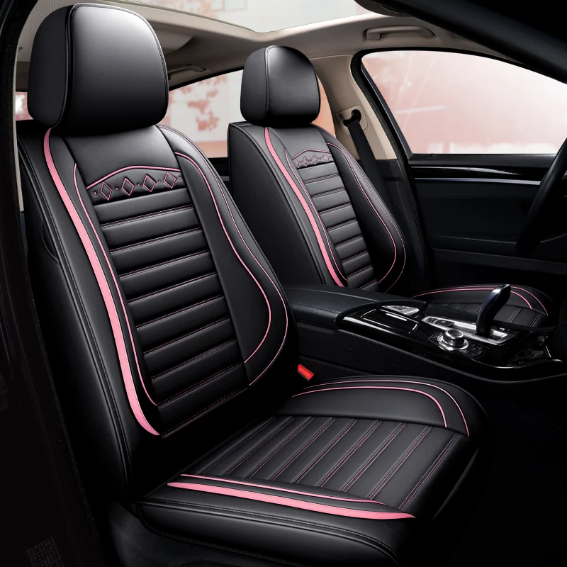 Five-seat car seat covers, Trendy Collection, stylish, durable, universal fit for most vehicles