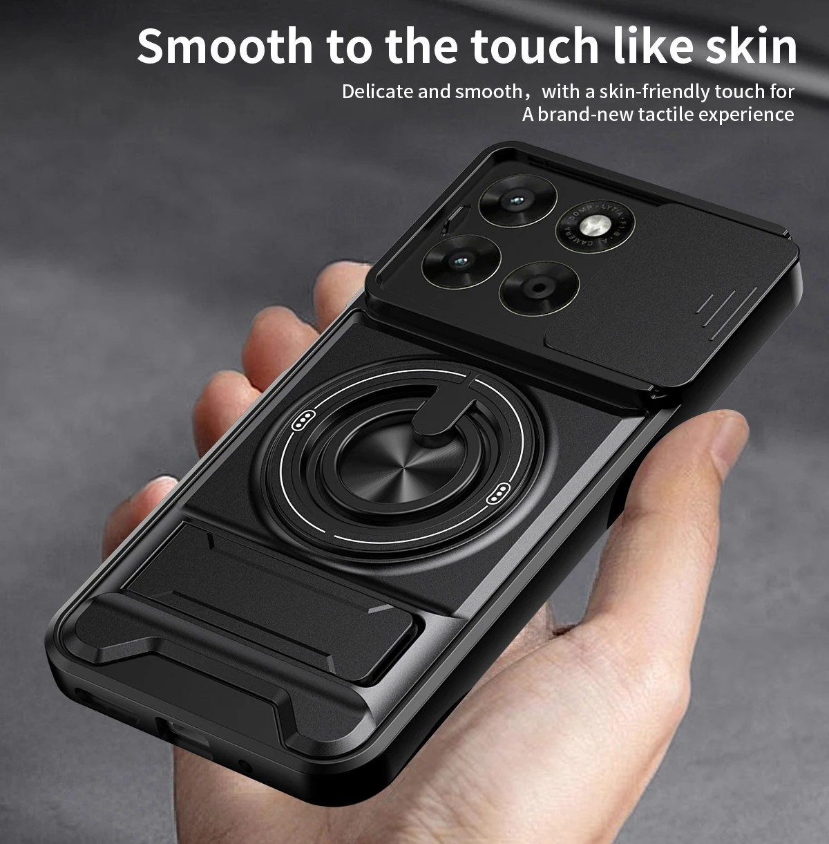 Für Motorola G75 Hülle Moto G67 Cover Moto G77 G75 Handyhülle Magsafe Magnetischer Klapphalter Militärischer Panzer-Kameraschutz – Detail 8