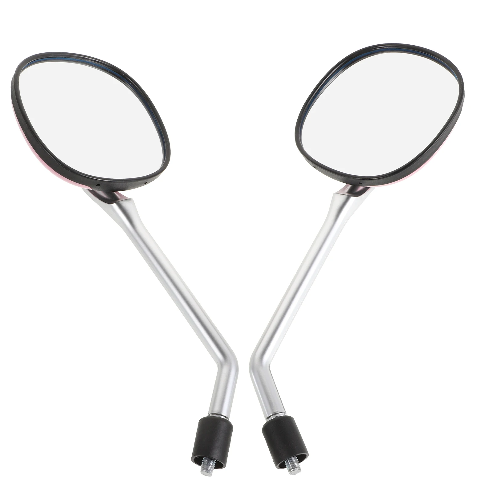 

1 Pair Electric Scooter Rearview Pink Handlebar Mirrors for Motorcycle Bikes Bicycle Mirrors Universal Fit Wide Field Vision