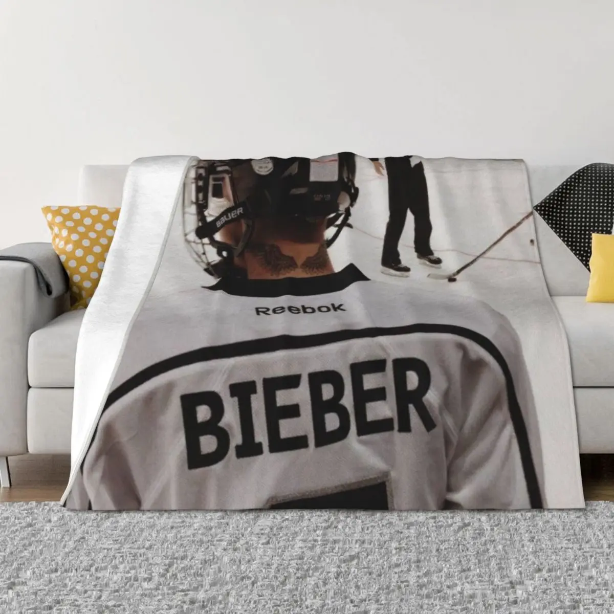 

hockey jb Throw Blanket Luxury Thicken sofa bed Quilt Blankets
