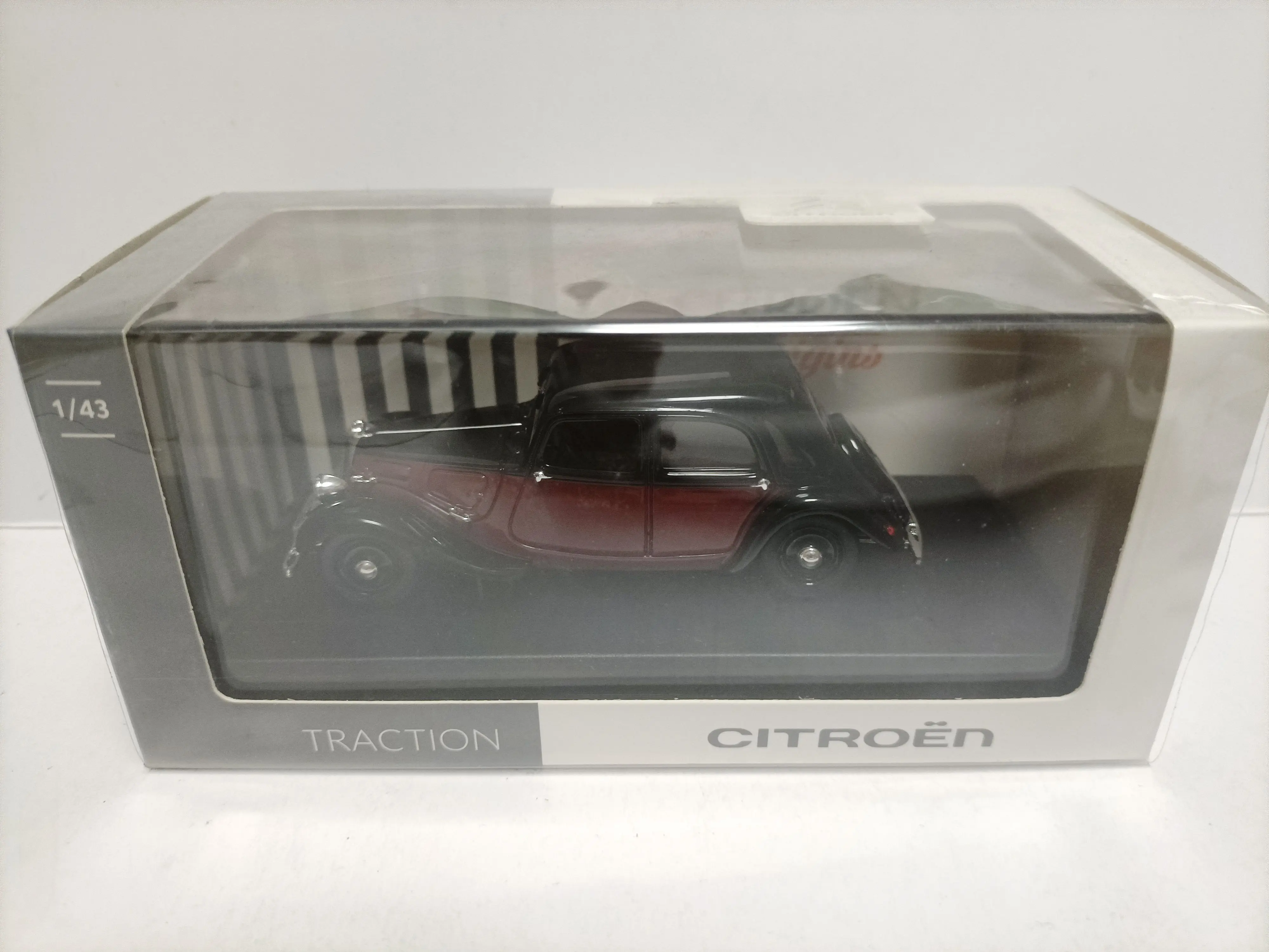 Norev 1 43 Citroen Carro Clássico Modelo Citroen 11 Deville Marrom Preto