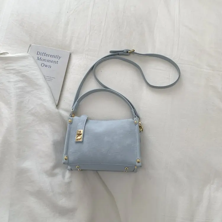 

2026 New Fashion Vintage Color Block Women's Commute Bag All-match Crossbody Top Handle Handbag for Daily & Office