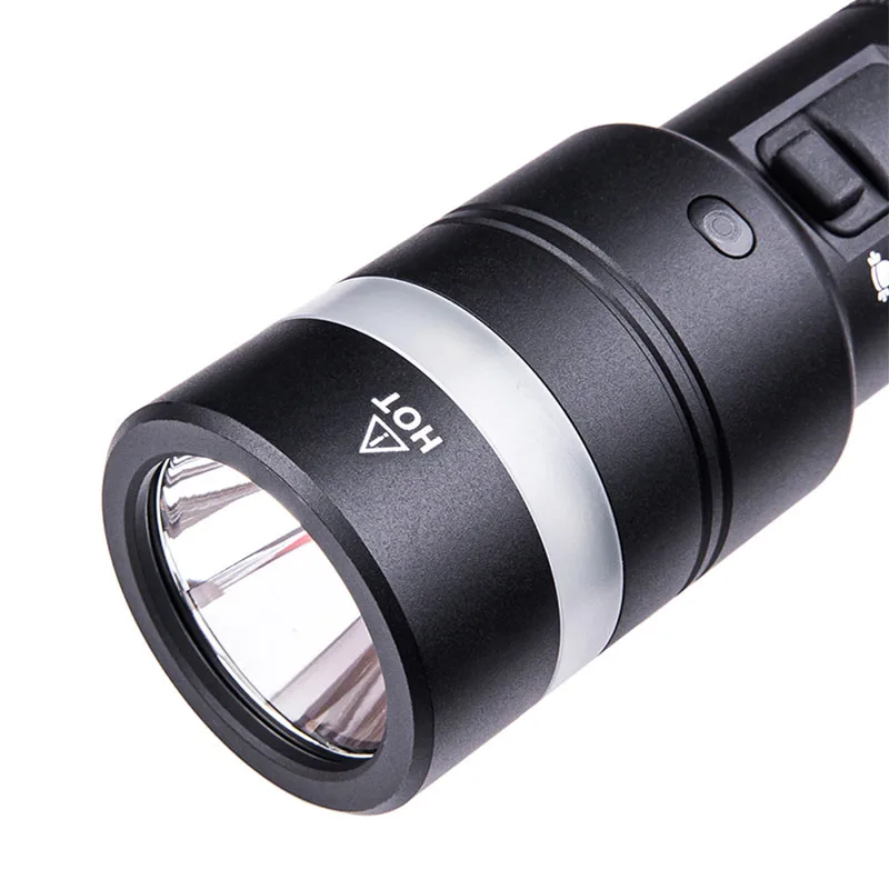 NEXTORCH C61 3500 Lumens Dual-Beam Rechargeable LED Magnetic Work Light, Stepless Dimming, Steel Wire Lanyard Ring Set