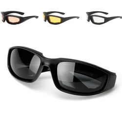 Outdoor Riding Motorcycle Sunglasses Cycling Goggles Sports Bike Black Frame Eyewear Windproof Motorcycle Equipments 4 Colors