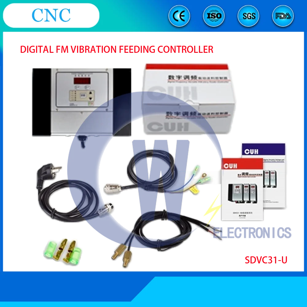 

Original SDVC31-U direct vibration vibration plate frequency modulation vibration feeding controller 10A high current