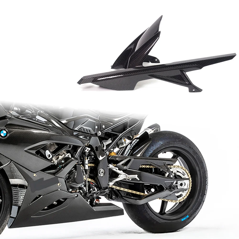 

Motorcycle Carbon Fiber Rear Hugger Fender Body Panel Cover Kit for BMW S1000RR Full Set Cover Replacement Parts Accessories