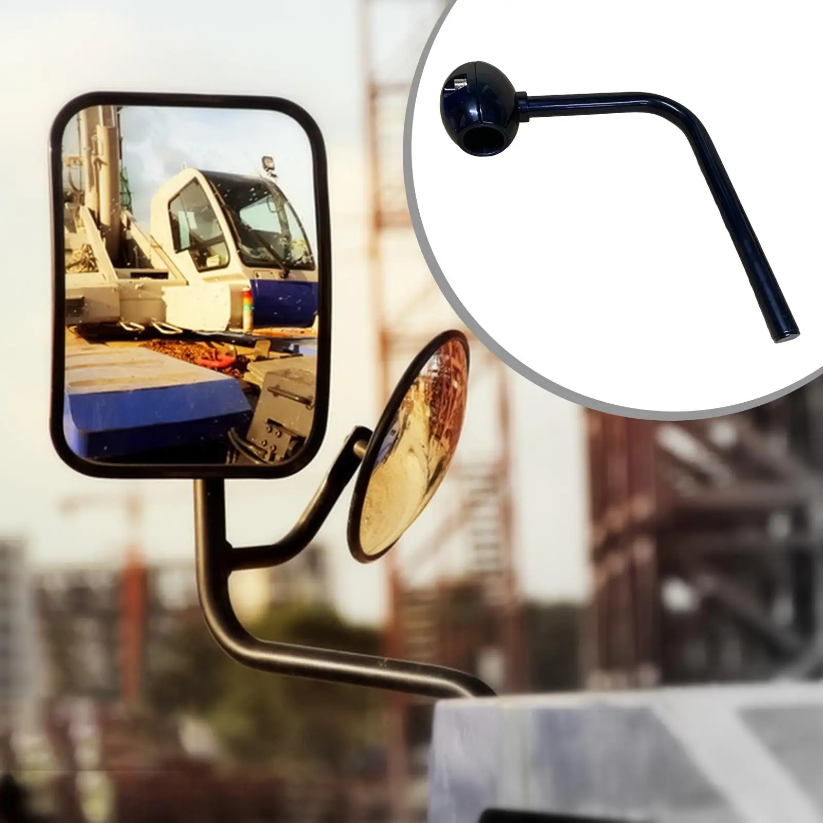 

Держатель кронштейна зеркала заднего вида для экскаватора, обслуживание, опорный стержень зеркала заднего вида, аксессуары для зеркала заднего вида, простая установка