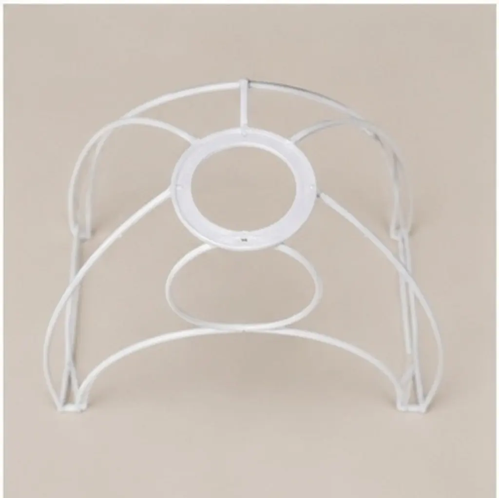 Diy Metal Wire Lampshade Rack For Table Ceiling Lamp Holder Sturdy Iron Frame Light Accessories Lampshade Brackets Table