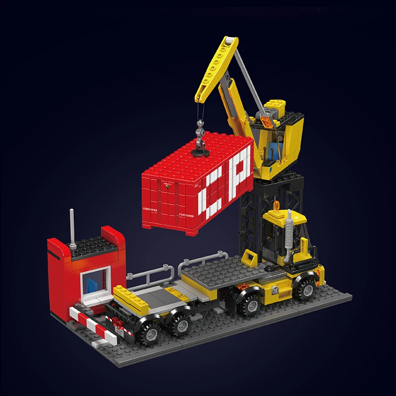 1170PCS Stampo Re 12027 Treno Ferroviario Tecnico Building Blocks Telecomando EMD SD40-2 Locomotiva Diesel Modello di Montaggio giocattoli