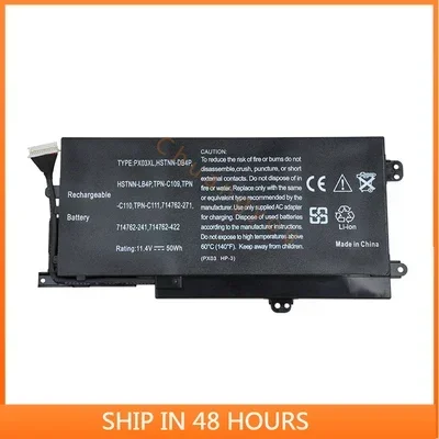 2024  for Applicable to HP Envy 14 Px03xl TPN-C109 TPN-C110 C111   Laptop battery