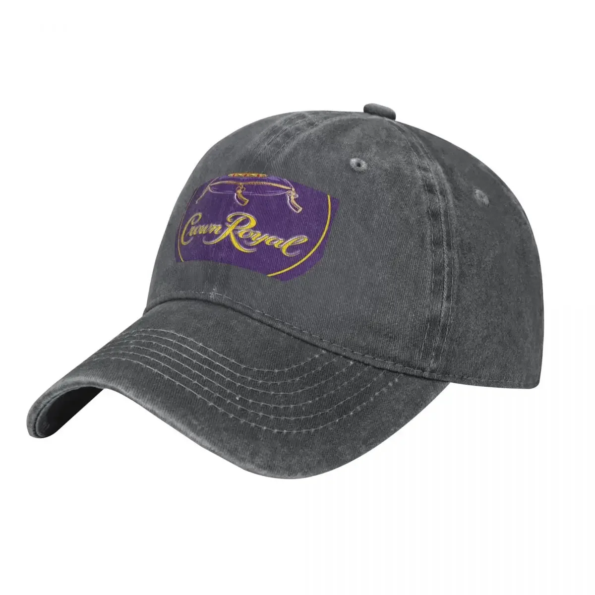 

Crown Royal Essential Logo Essential Baseball Cap men's big size hat Ball Cap Gentleman Hat fishing hat Baseball For Men Women's