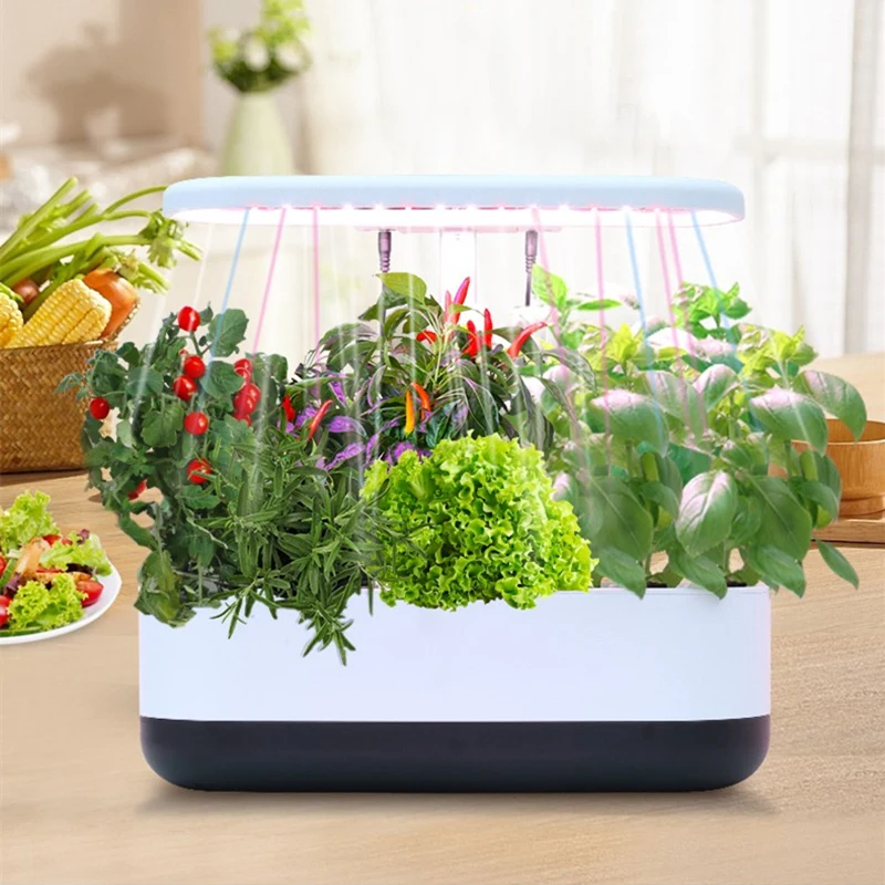 Hydroponics Growing System Indoor Smart Hydroponics Equipment Vegetable Flower Planting Box Grower Aerobic System Gardening Farm