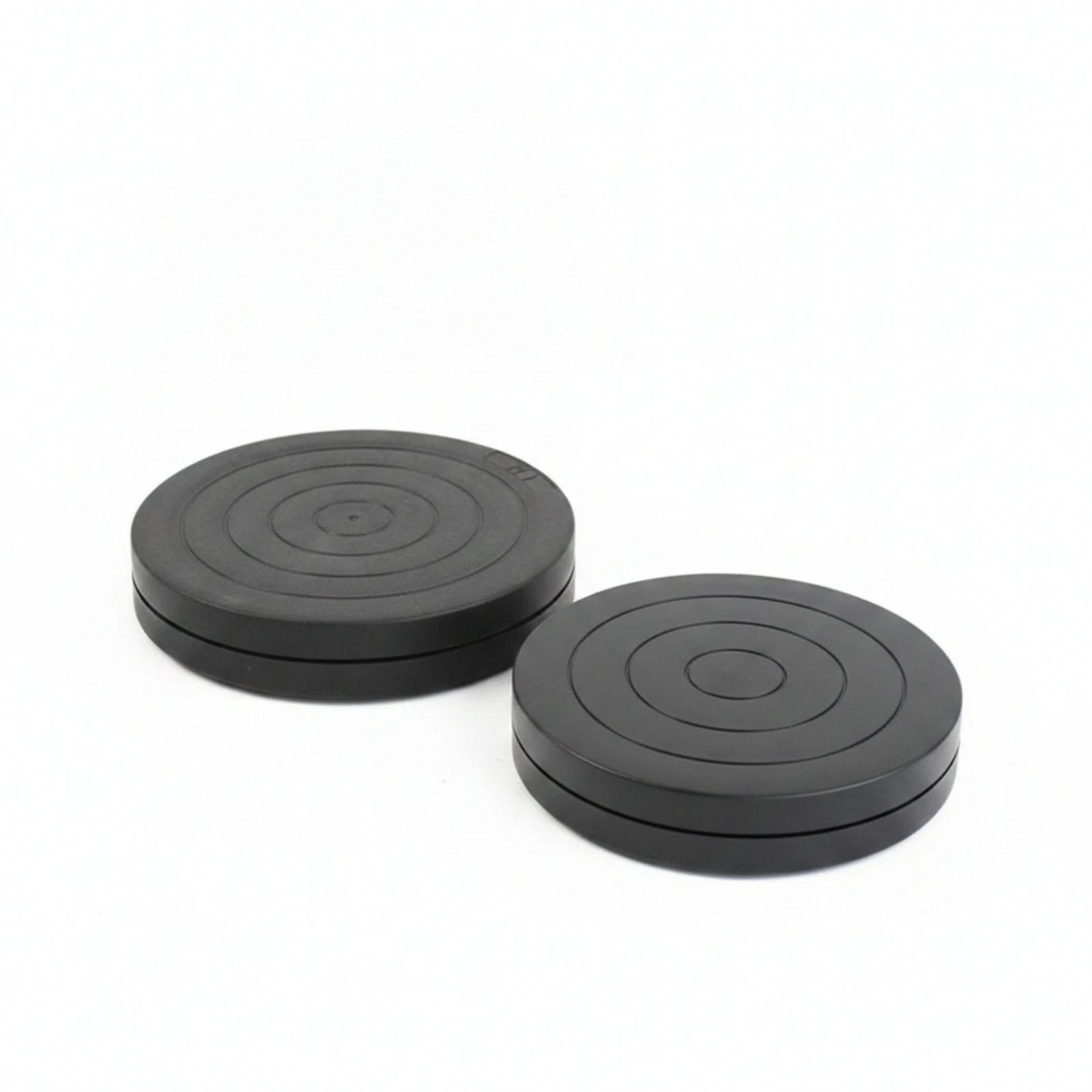 Decorating Turntable Compact Pottery Wheel with Grooves Clay Sculpting Platform Easy to Clean Rotating Stand Long-Lasting