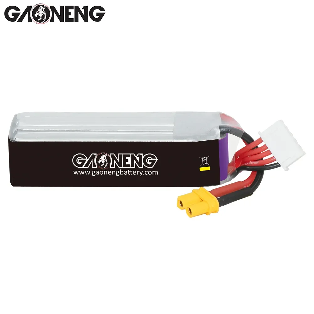 GAONENG GNB LiPo Battery 850mAh 4S 15.2V 60C Long Range XT30 Plug For Beta95X, Beta85X, Beta75X, CineBee, UAV, 2 to 3 inch Drone view 4