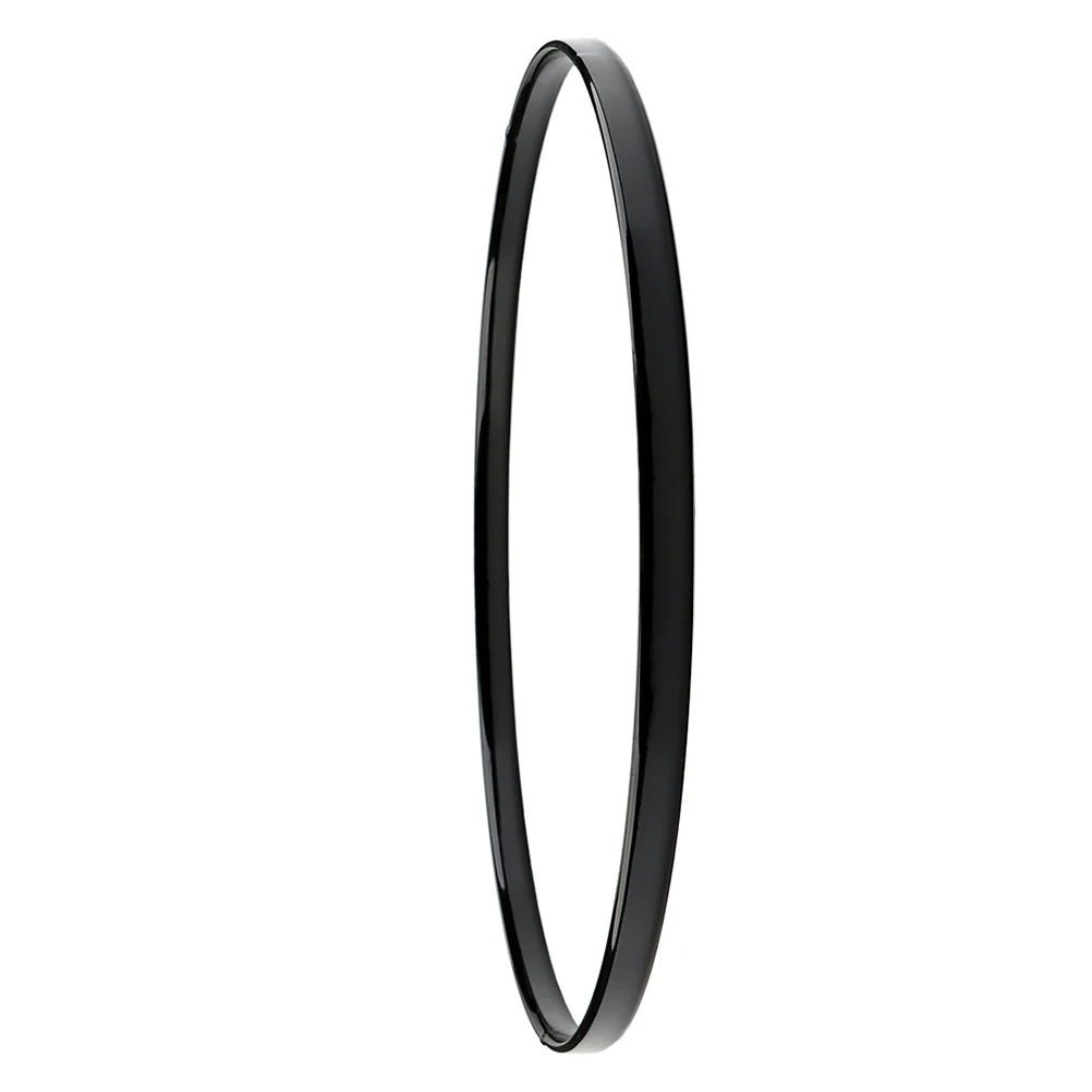 

12 Inch Black Drum Hoop Metal Rim Lug Snare Side Percussion Instrument Parts Replacement Accessories Size Durable