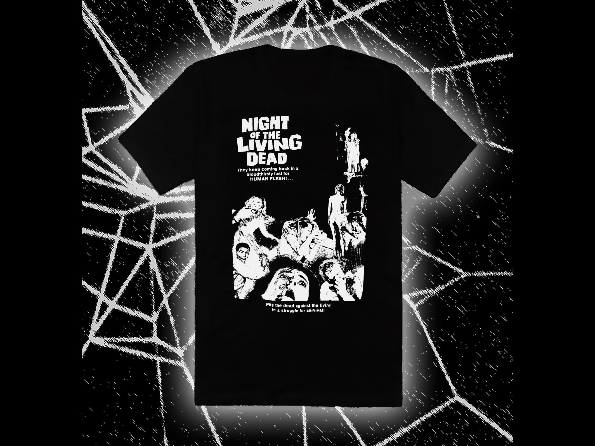 Night of The Living Dead (1968) - Limited Edition T-shirt Fashion Street Unisex T-shirt Daily Casual Wear