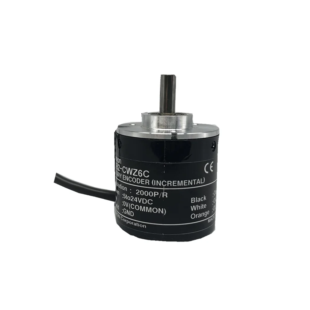 

2025 E6B2- CWZ6C Rotary Encoder 2000 P/R 5~24VDC Incremental Encoder New and Original