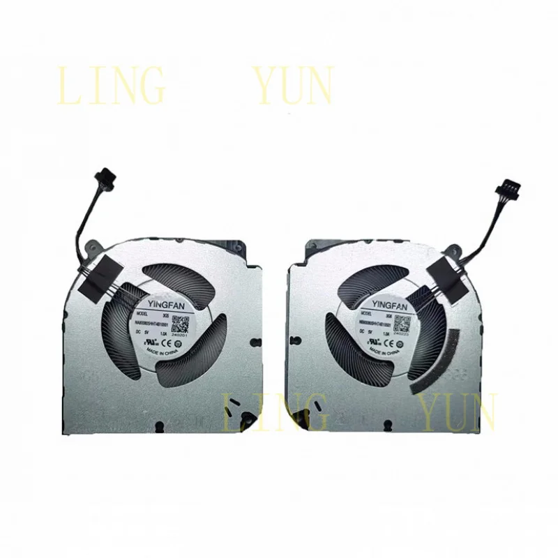 Z  New for MECHREVO 15Pro laptop CPU GPU Cooling FAN L+R