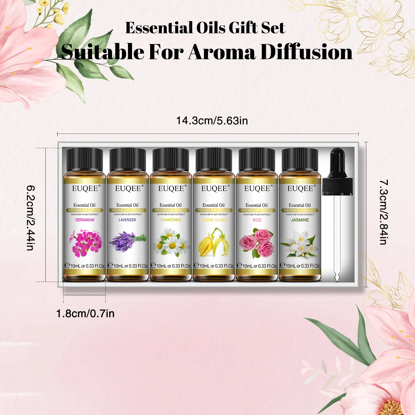 EUQEE 6 Botol Set Minyak Esens - Soap Making Kit Amazon ulasan dan harga
