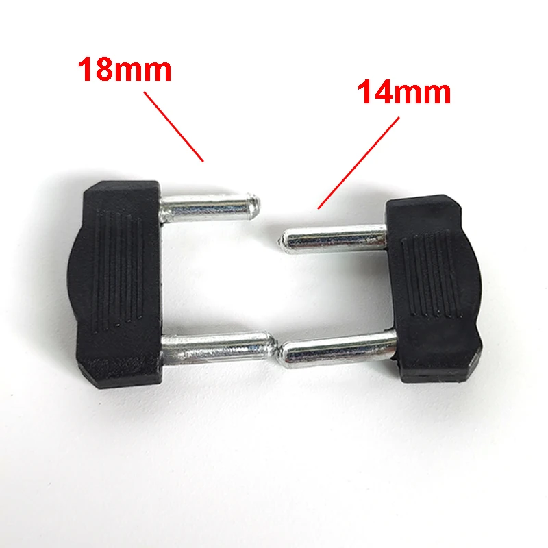 1/5/10pcs 3mm Short-circuit Plug RCA Audio Video Terminal Block Banana Plug 14mm/18mm Pitch Connector