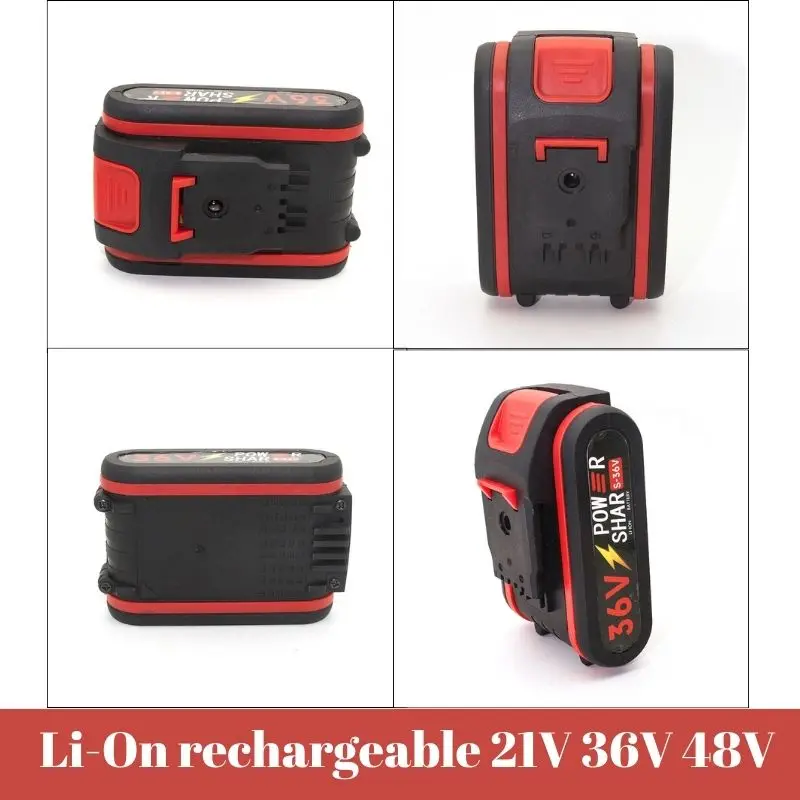 for 21V 36VF 48VF 88VF Rechargeable Lithium Ion Battery High-capacity Battery for Electric Saw Wrench Cordless Reciprocating Saw