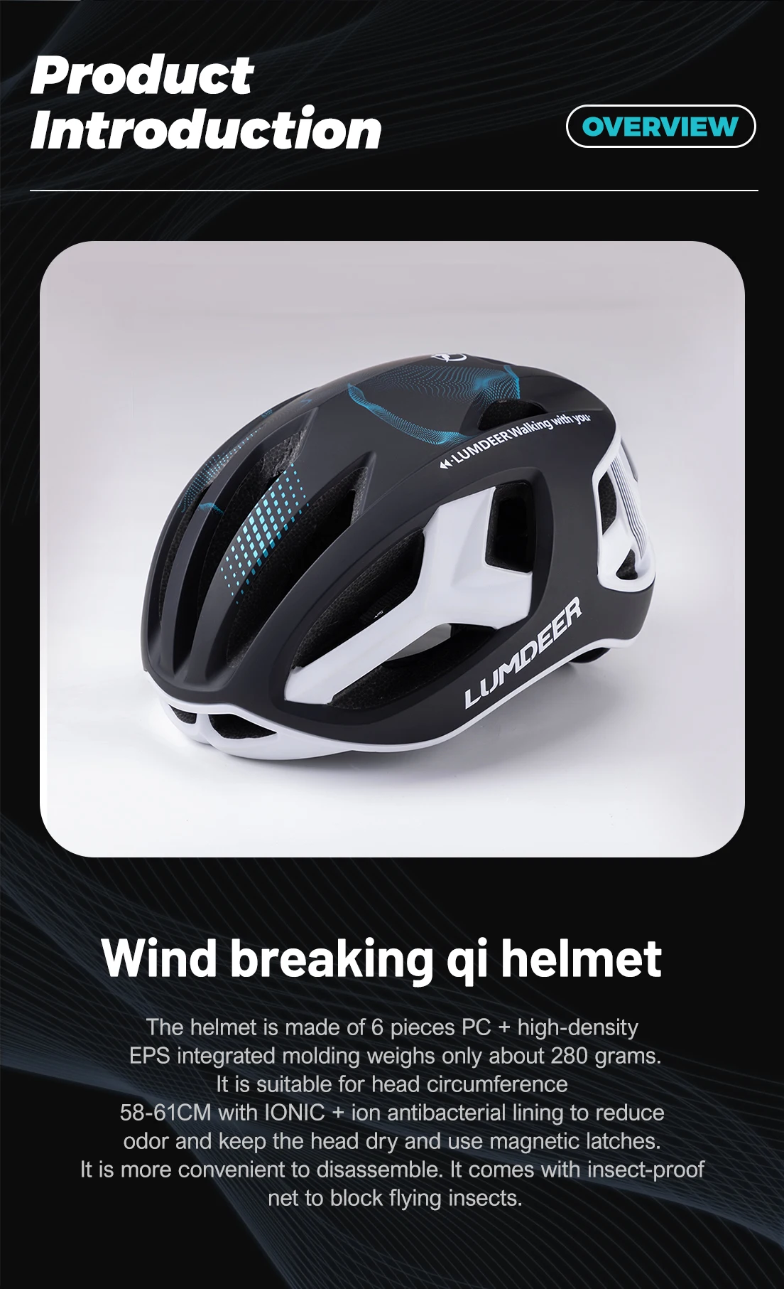 Eastinear Hochwertiger Fahrradhelm, ultraleicht, atmungsaktiv, MTB, Rennradhelm, Herren und Damen, Radfahren, Sicherheitshut, Fahrradzubehör – Detail 3