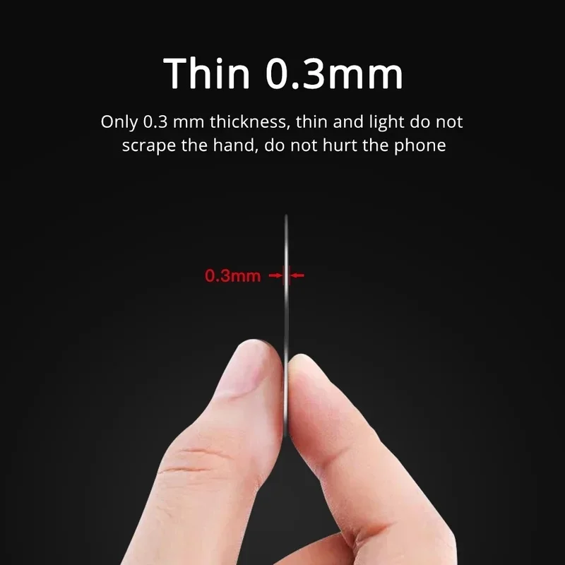 Metal Plate for Magnetic Car Mount Phone Holder Self-Adhesive for Phone Magnet Car Stand Mount Rectangular Round Plate Sheet