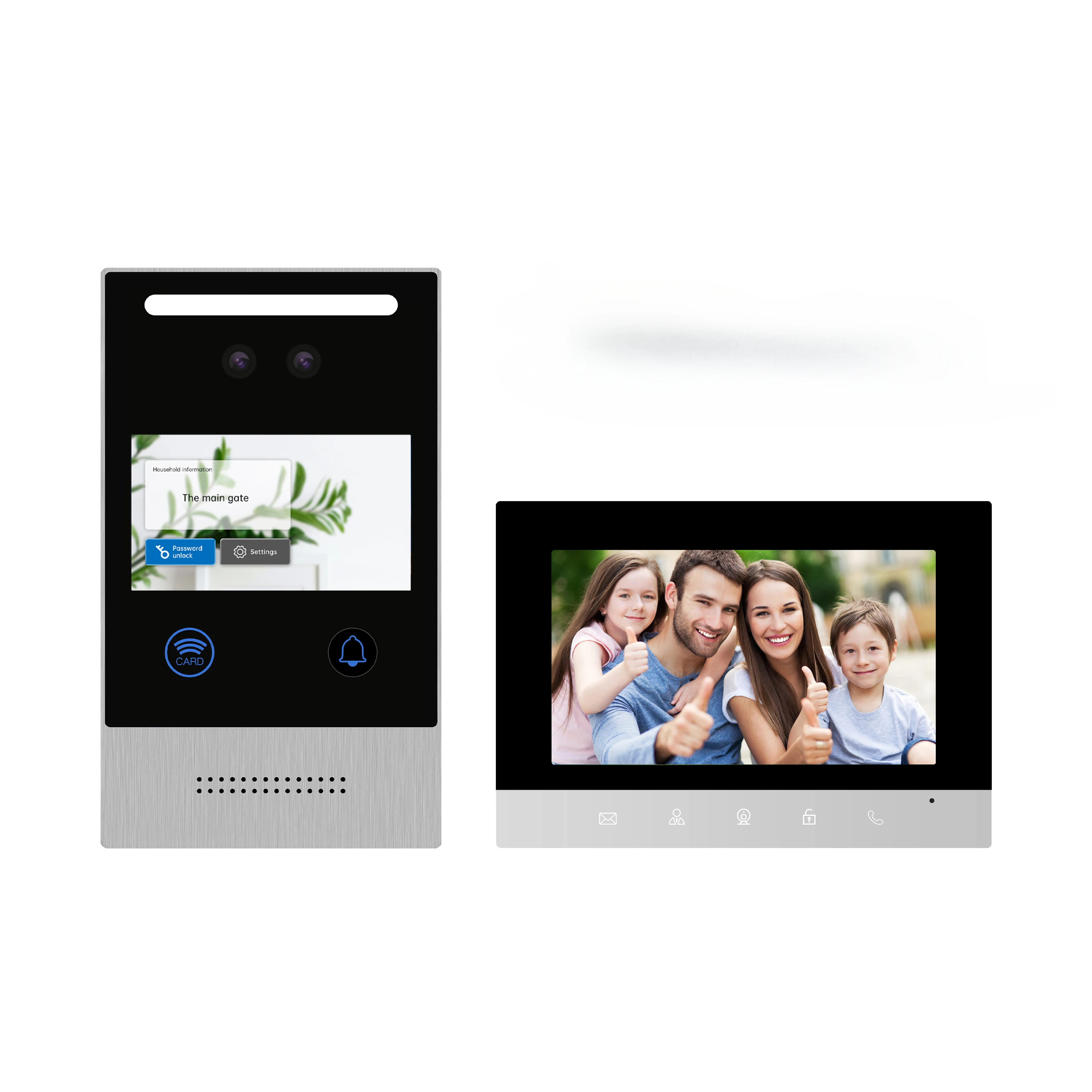 

Smart Doorbell Video Door Phone Intercom Security Home Ring System