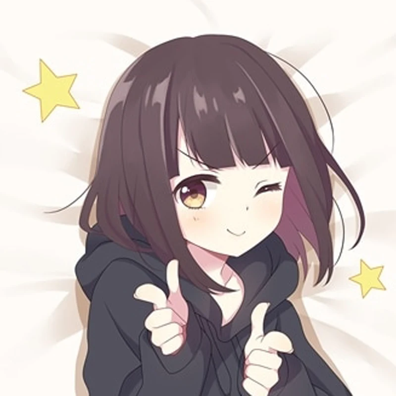 

Dakimakura Anime Pillow Case Nanase Kurumi Pillow Cover Halloween Christmas Decoration