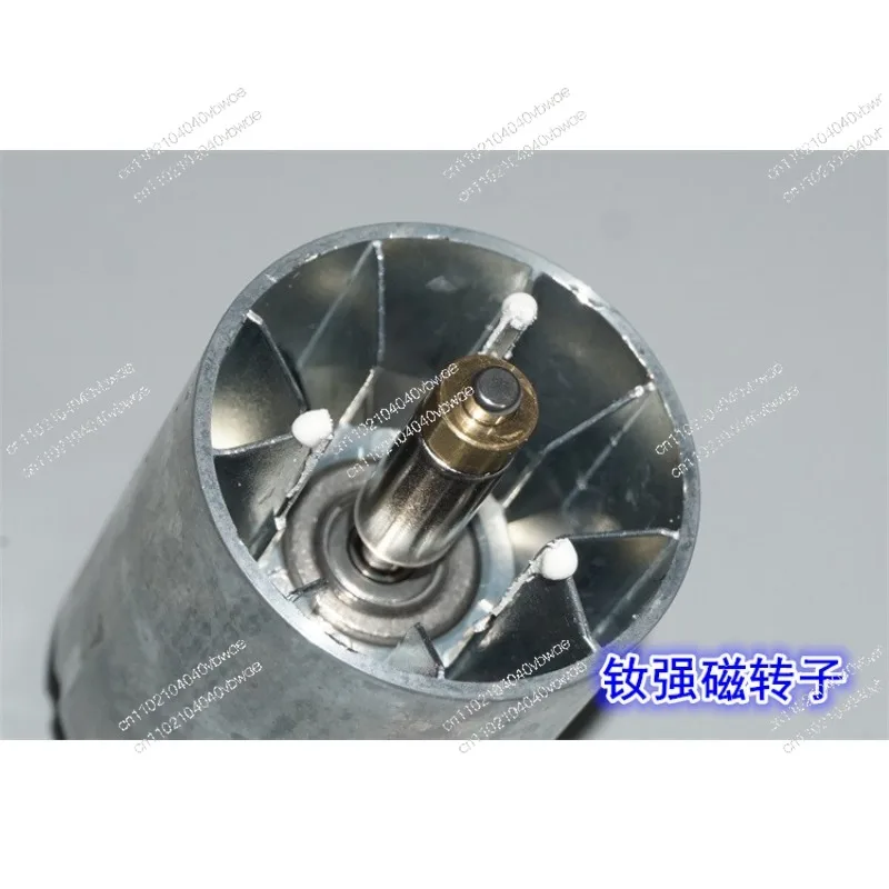 Micro 100,000 to Ultra High Speed Silent NdFeB High Strength Magnetic Brushless Duct Fan CNC Aluminum Impeller Hair Dryer