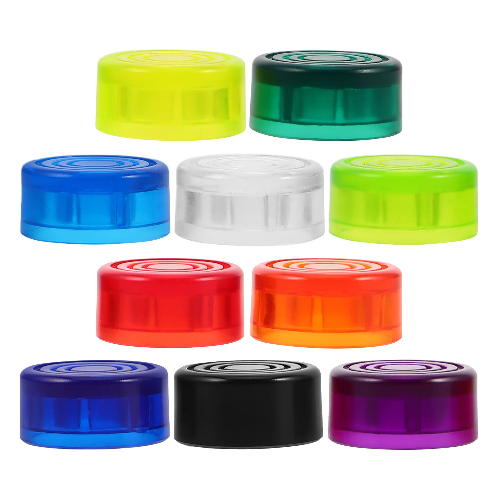 

10Pcs Guitar Effect Pedal Foot Caps Plastic Footswitch Protector Easy Installation Foot Nail Cap for Guitar Piano Pedal Cover
