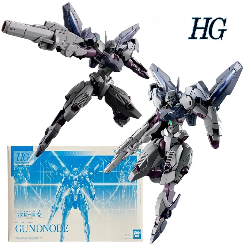 Original PB HG 1/144 Gundnode 14Cm Gundam The Witch From Mercury Anime Original Action Figure Assemble Model Toy Gift Collection